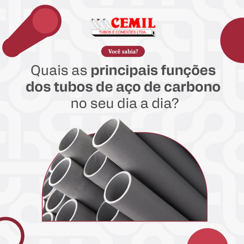 Principais funções dos tubos de aço carbono no seu dia a dia